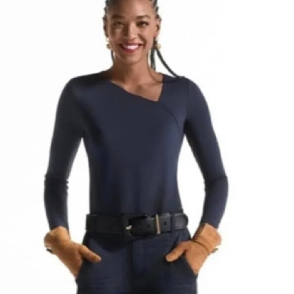 Medium CAbi Contessa Top Navy